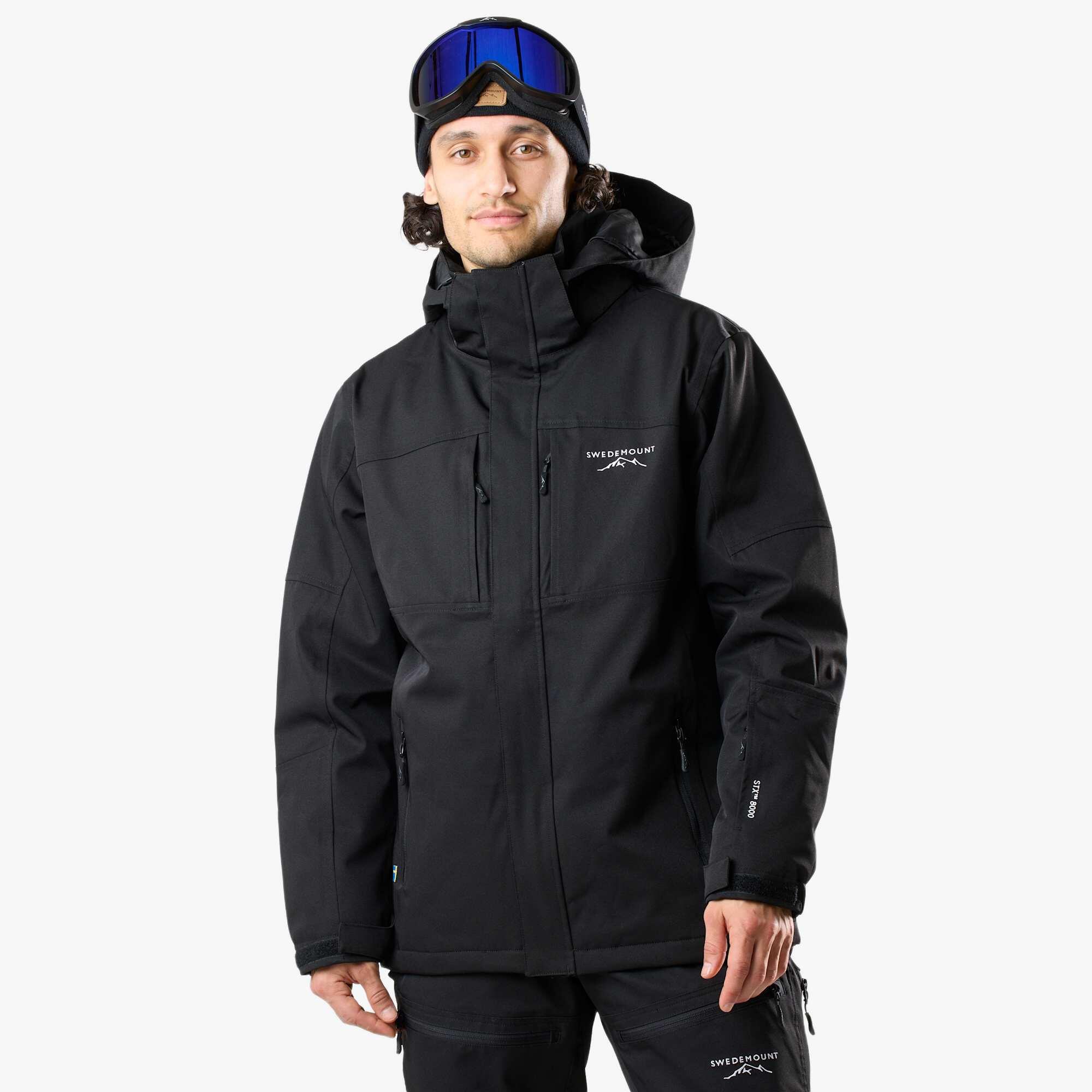 YSENTO Herren Winterjacke Wasserdichte Warme Fleece Gefüttert Outdoor