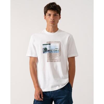T-shirt met korte mouwen boss model 050303200009 voor mannen