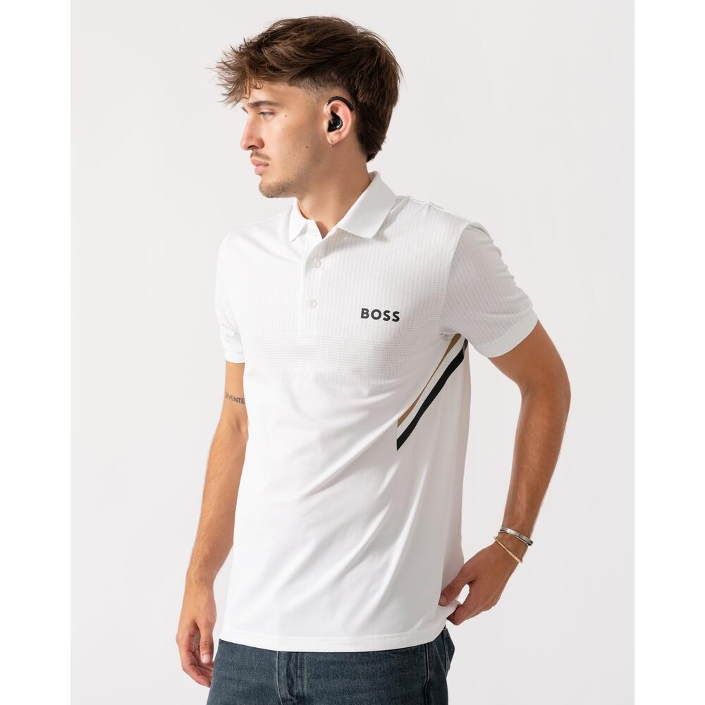 Polo a maniche corte Boss modello 052403100001 per uomini 3/5