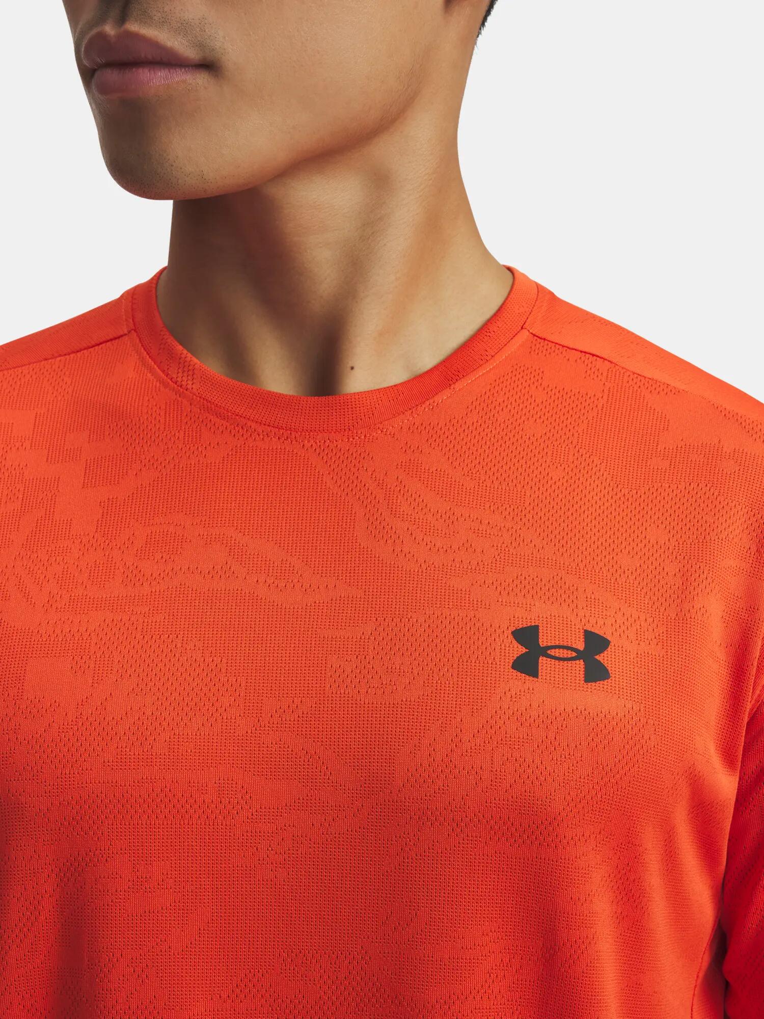 Férfi póló Under Armour UA Tech Vent Jacquard SS-ORG 1/3