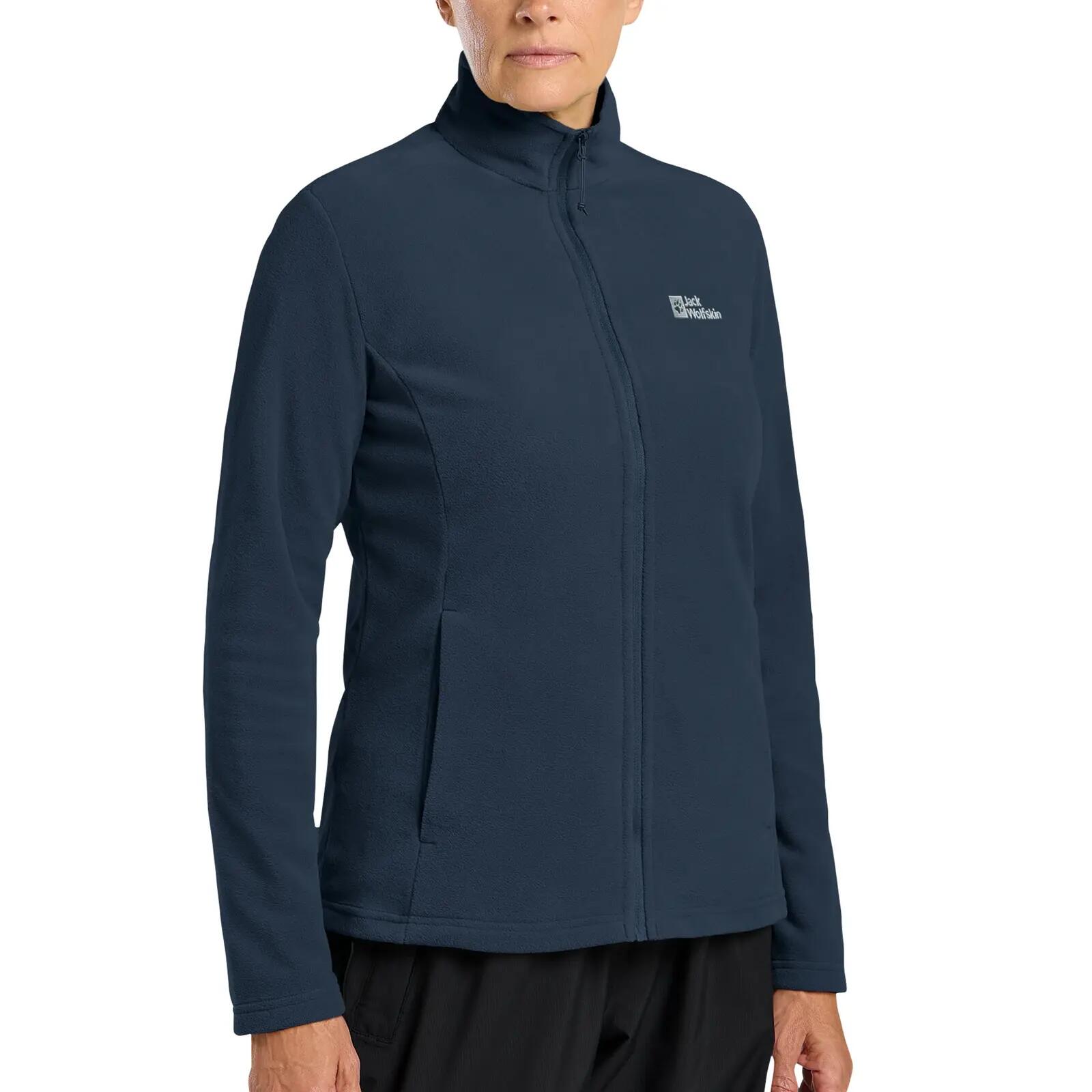 Fleecejacke weich wärmend leicht Damen - Fleecejacke Taunus FZ W 5/6