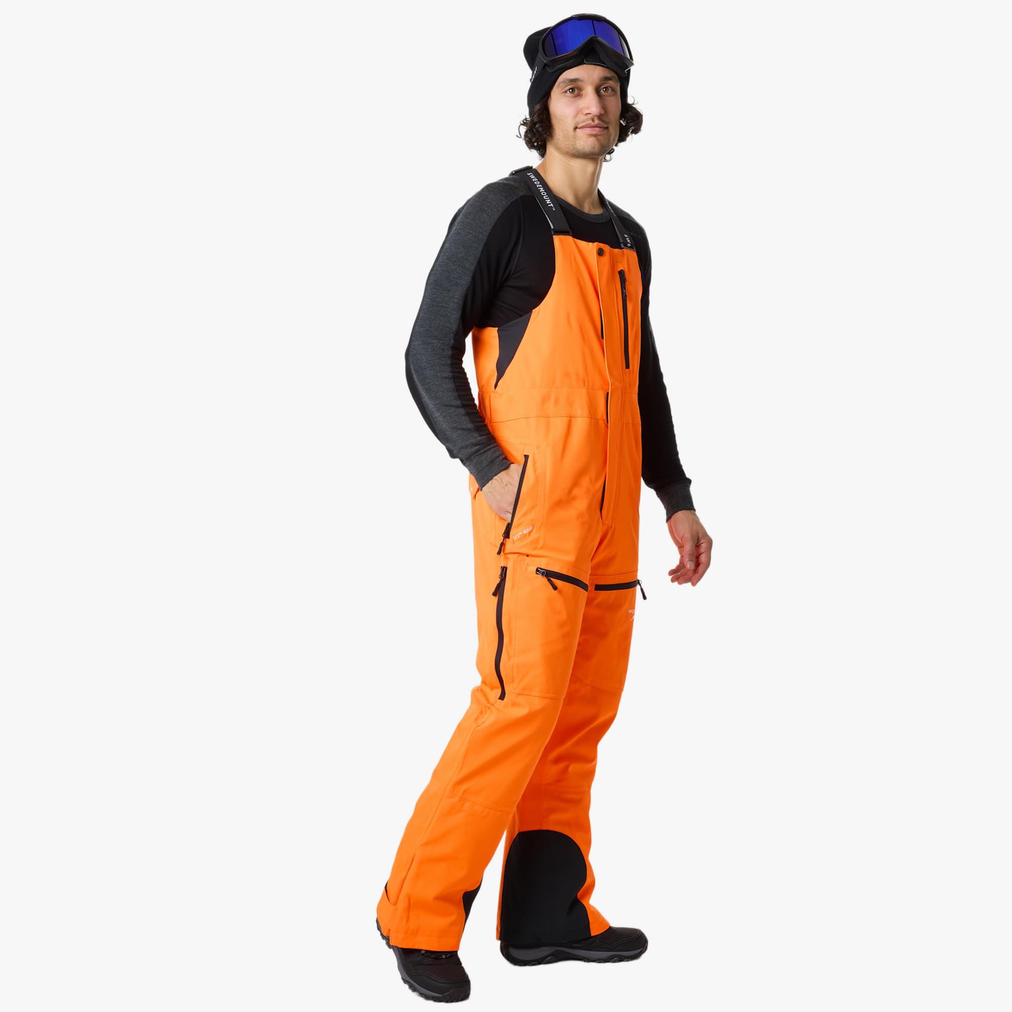 Pantalon de ski homme imperméable coupe-vent respirant St. Anton Bib 3/7