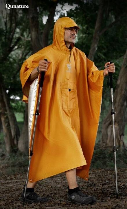 Poncho de Pluie d'Extérieur Multifonction 3-en-1 4/6