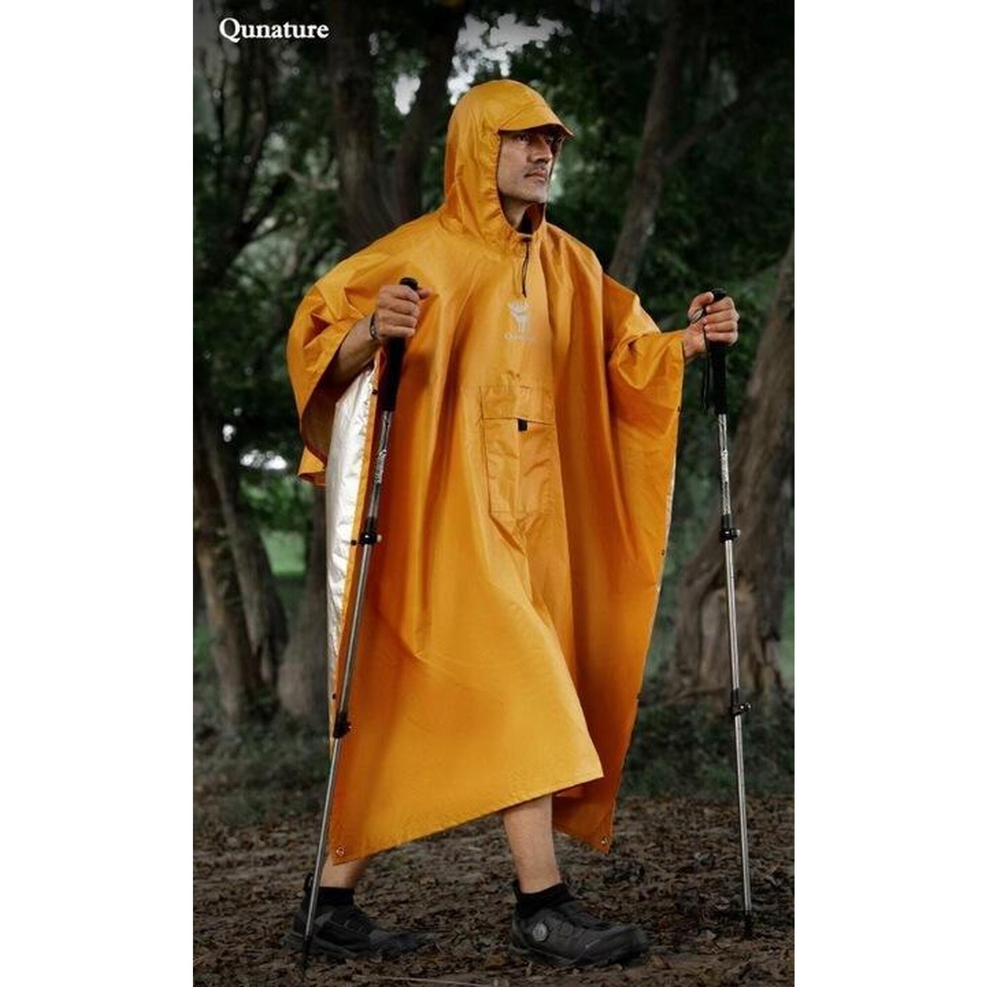Poncho de ploaie multifuncțional 3 în 1 pentru exterior