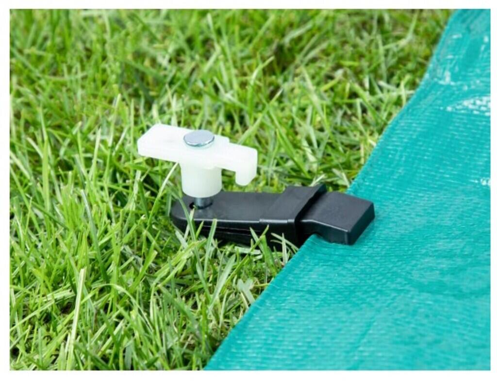 Cartrend tent pegs 24cm 6 pieces fluorescent 4/7
