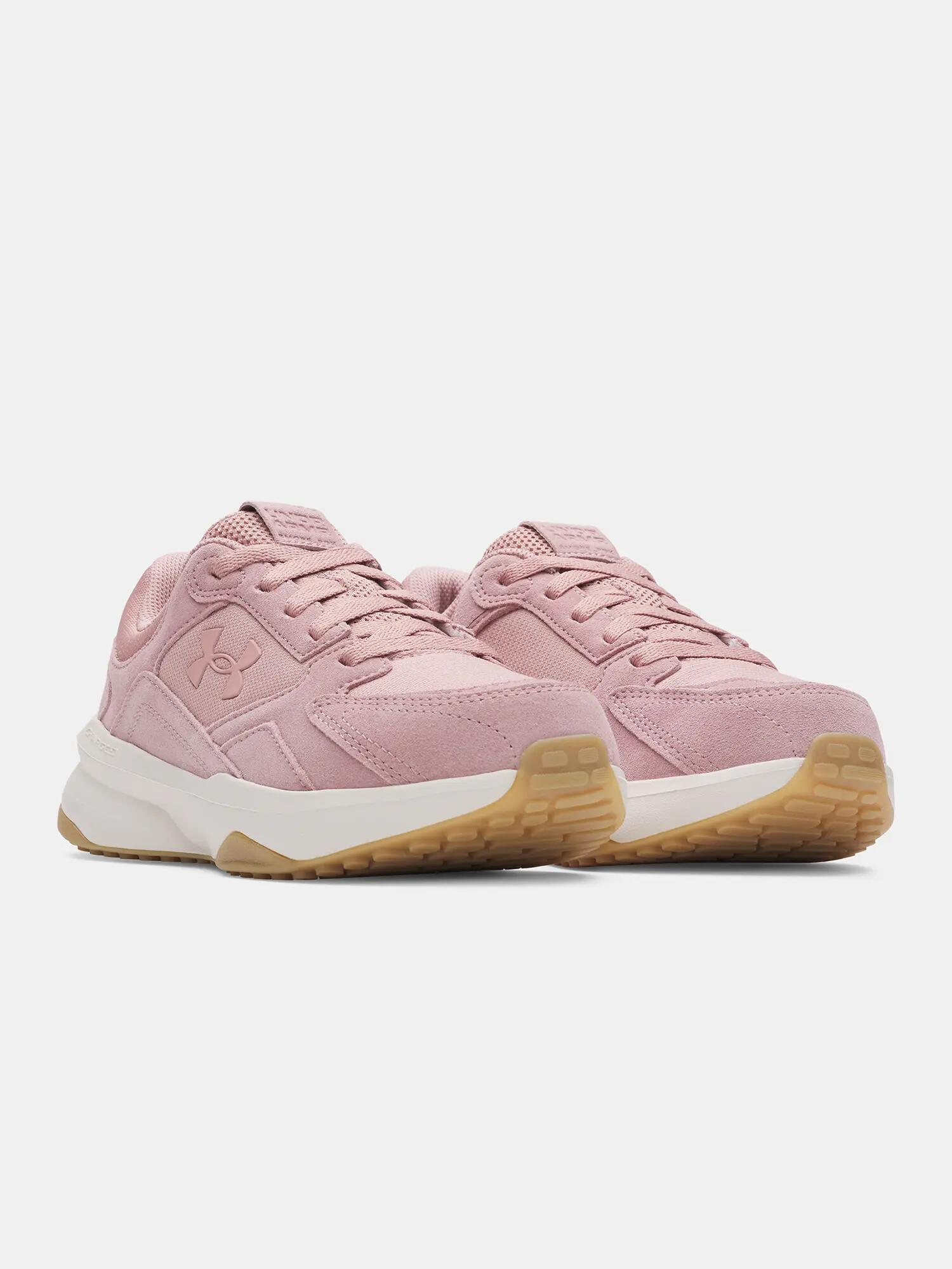 Női cipő Under Armour UA W Edge SUEDE-PNK 3/5