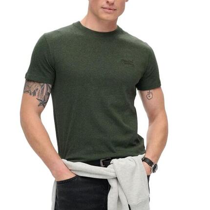 T-shirt Kaki Homme Superdry Vintage LogoR6T