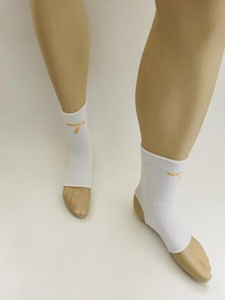 Paire Chevillères Enfant Blanches élastique - Sport et loisirs