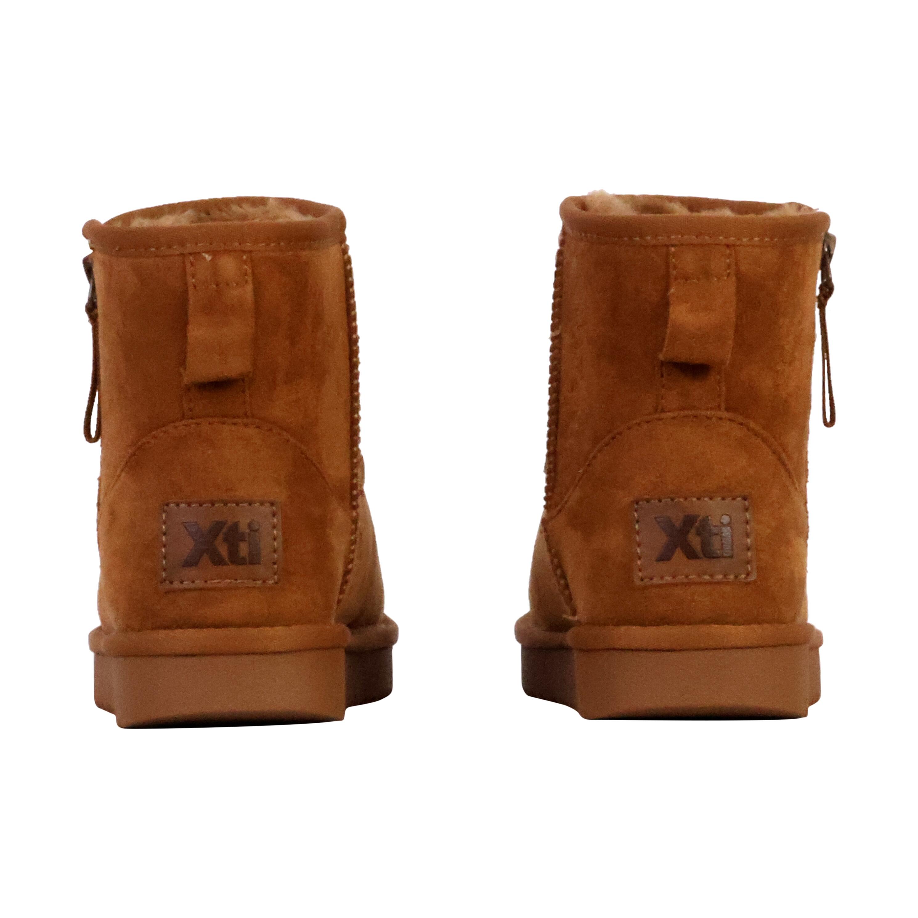 Botines Planos Mujer Xti  Marrón 4/5