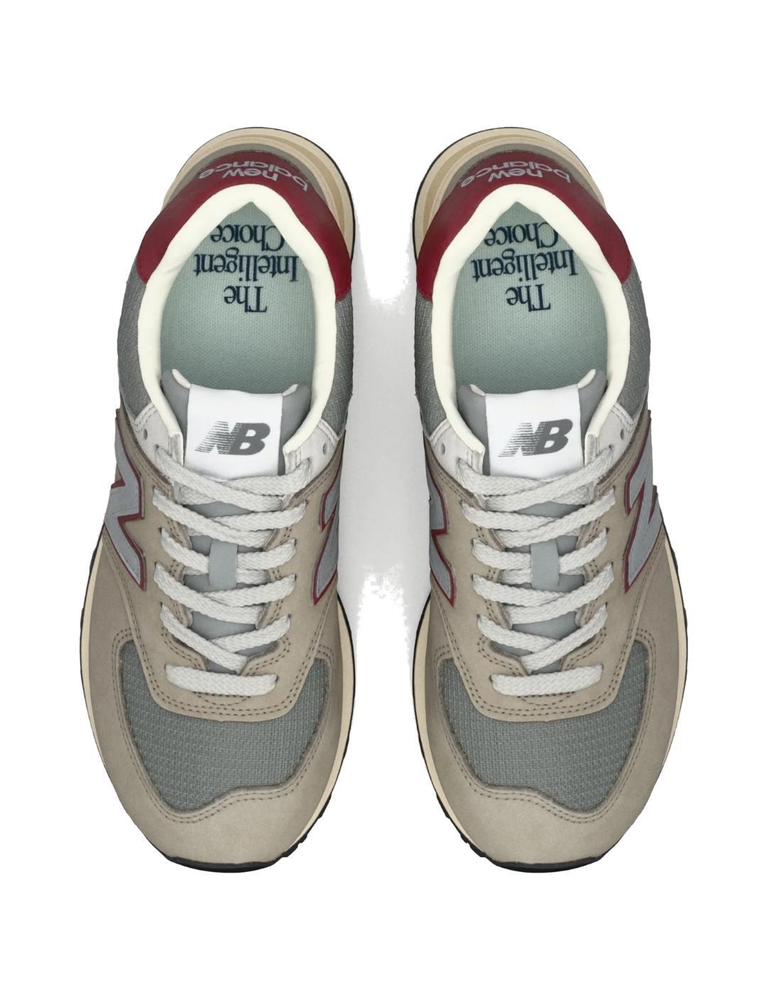 Zapatillas para Hombre New balance 574skb  Gris 7/7