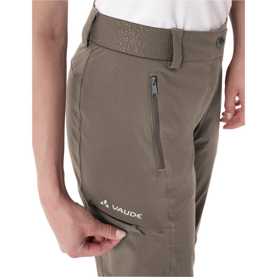 Pantalón de mujer con cremallera desmontable VAUDE Farley Stretch ZO II 5/7