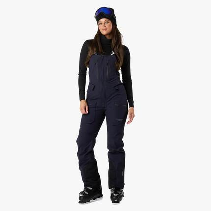 Pantalon de ski femme ski imperméable coupe-vent Lofoten 3L Shell Bib II
