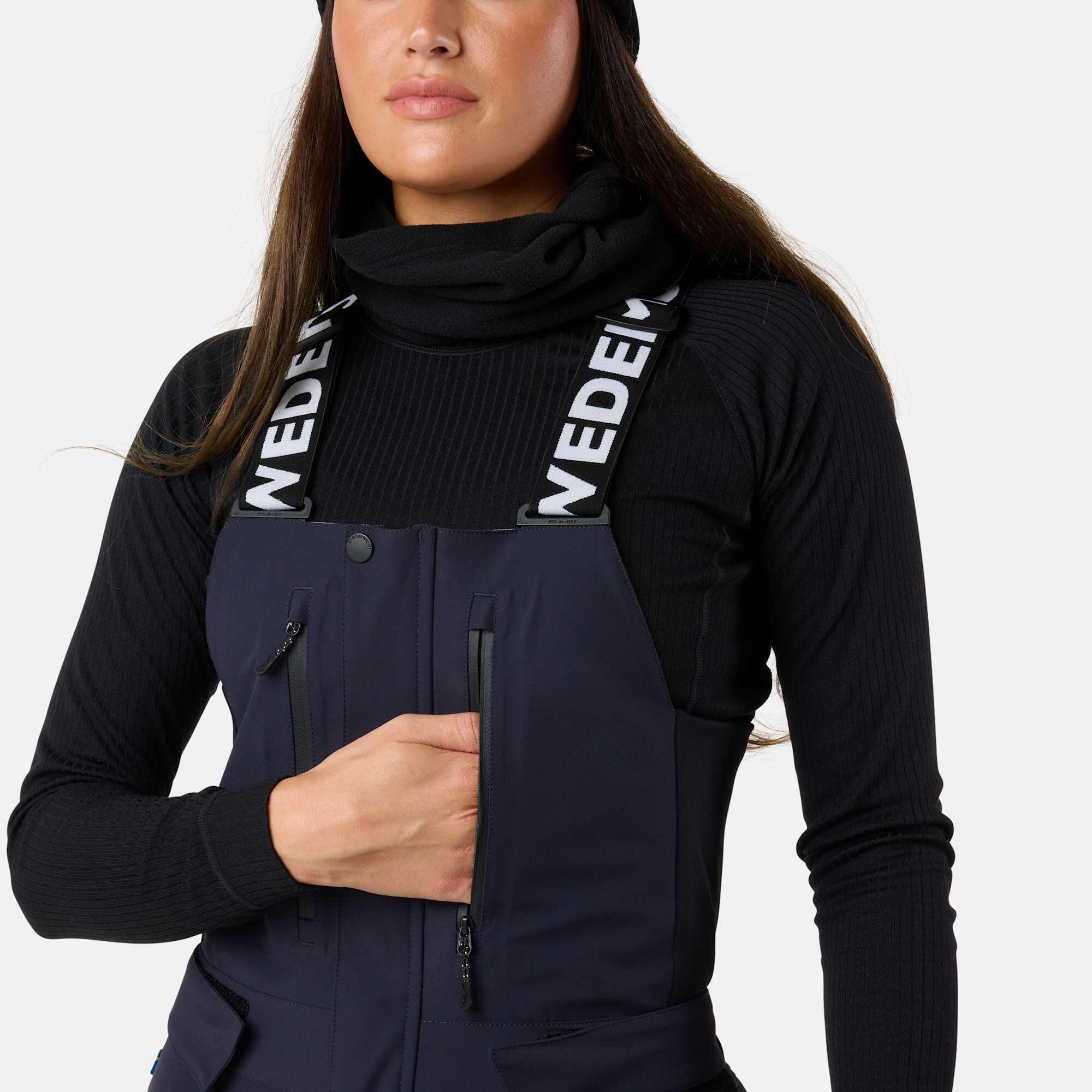 Dames ski skibroek waterdicht winddicht Lofoten 3L Shell Bib II 6/7