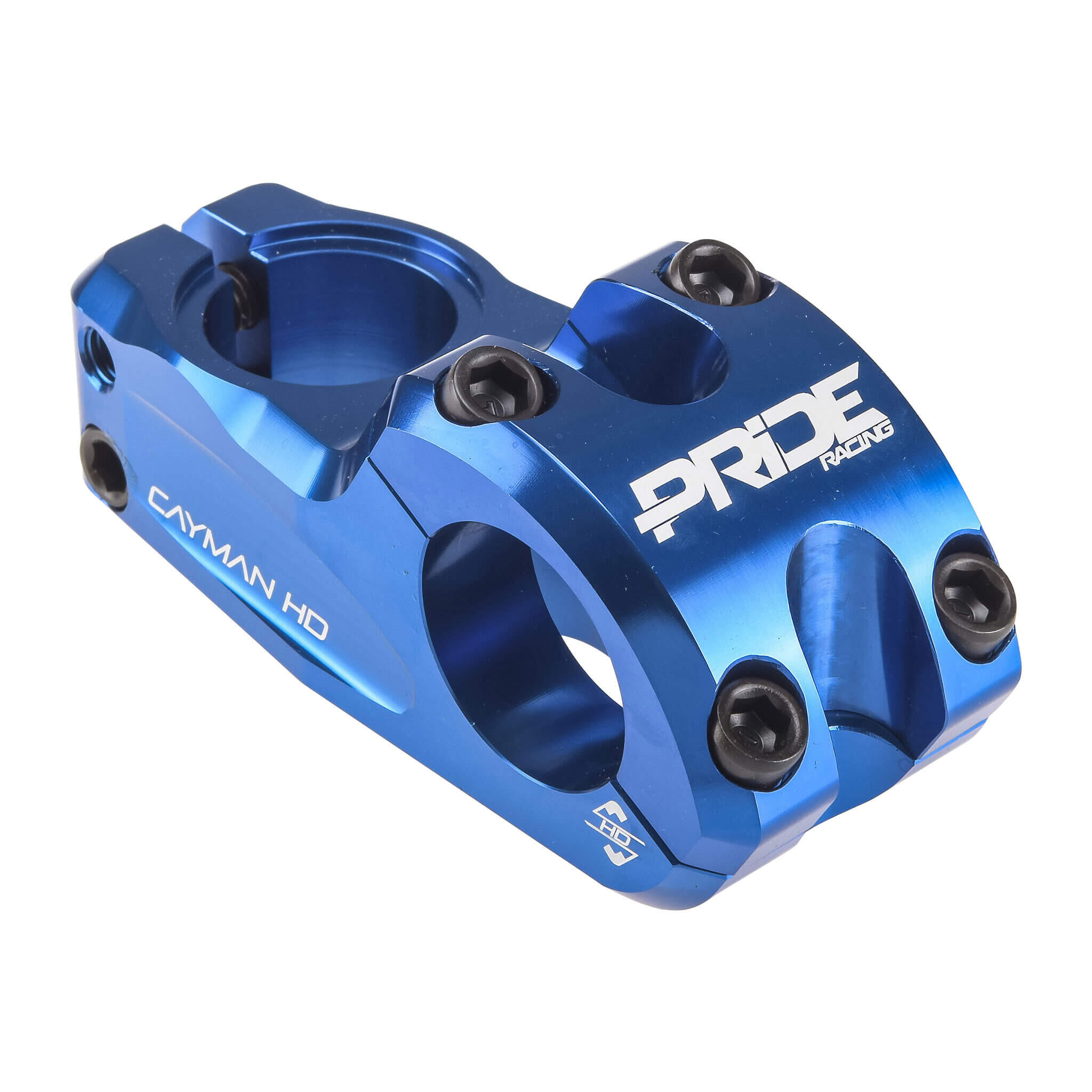PRIDE RACING Attacco Manubrio Pride Cayman HD 31.8mm - Blu 58mm