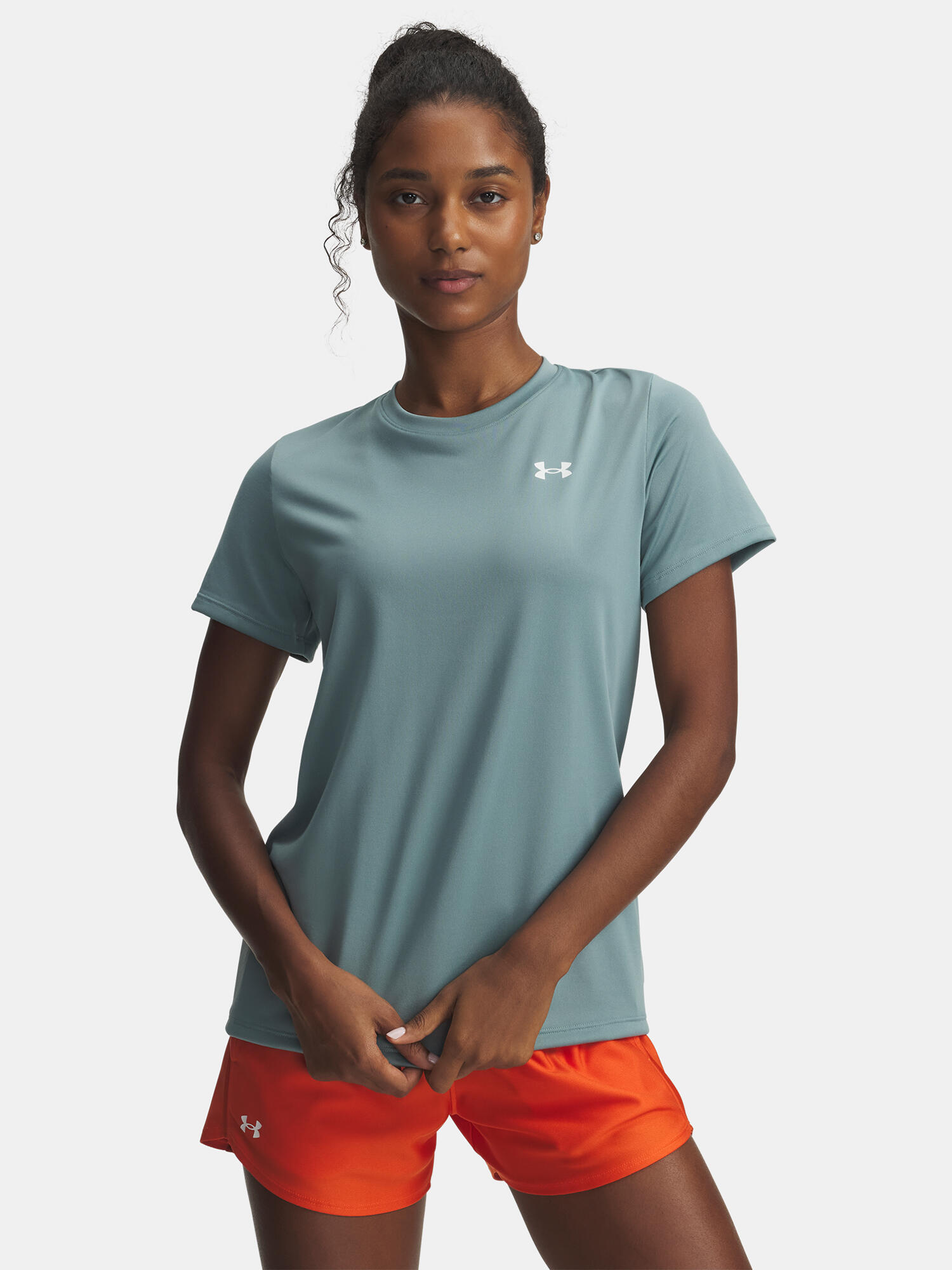 Under Armour Tech SSC-Solid Sport T-Shirt voor Dames 4/5