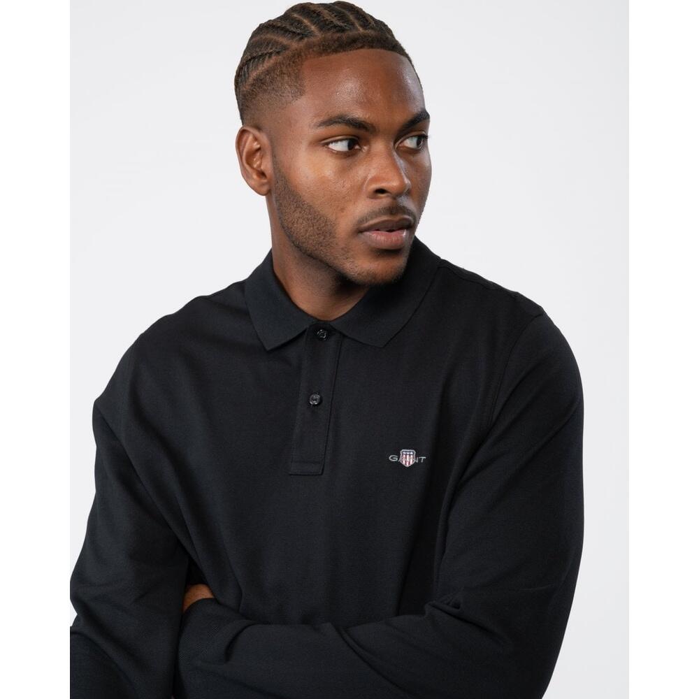 Polo de manga larga Gant para hombre 3/5
