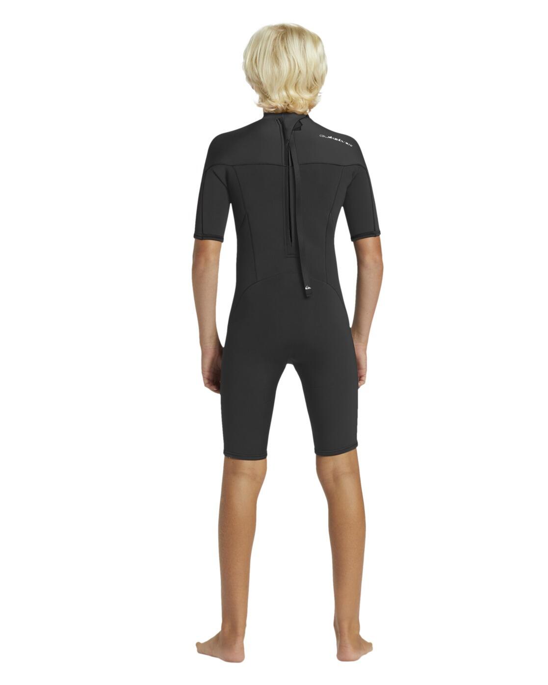 Springsuit manches courtes back zip 2/2MM EVERYDAY SESSIONS Noir Garçon 2/4
