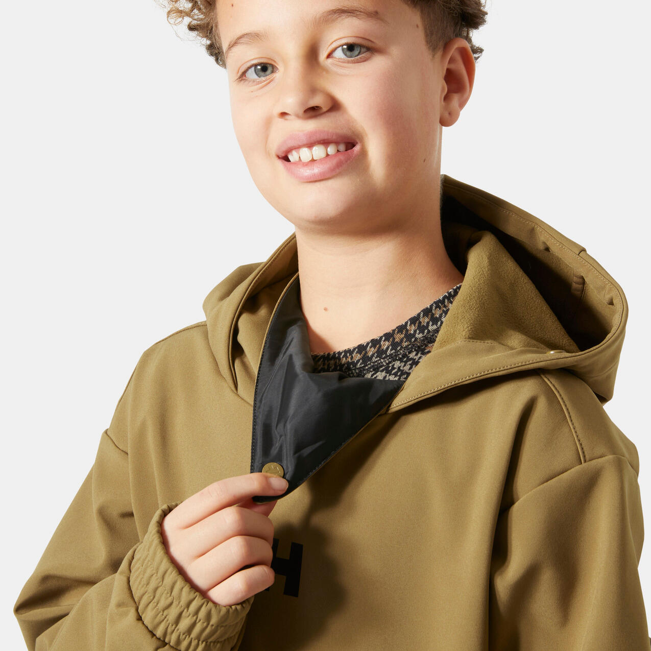 Sweatshirt à capuche enfant Helly Hansen Powder Softshell 4/7