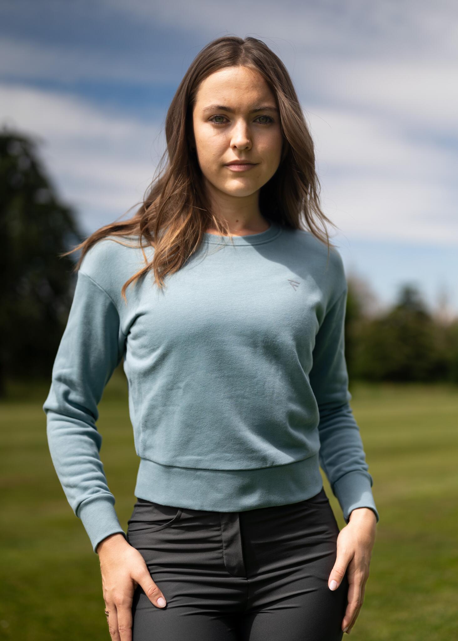 Pull de golf femme Kauri à col rond – Doux, confortable et polyvalent 4/5