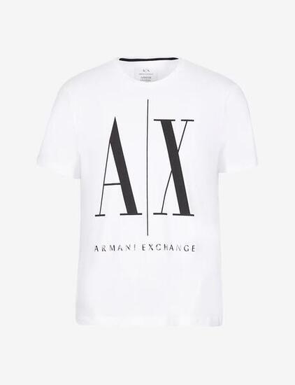 T-shirt uomo armani exchange bianco