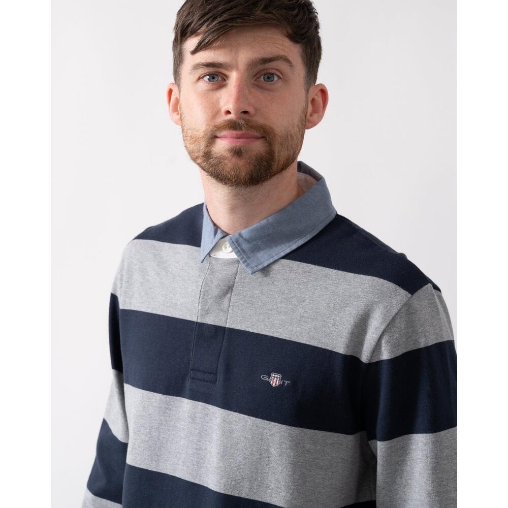 Polo manches longues Gant Classic Heavy Rugger 3/7