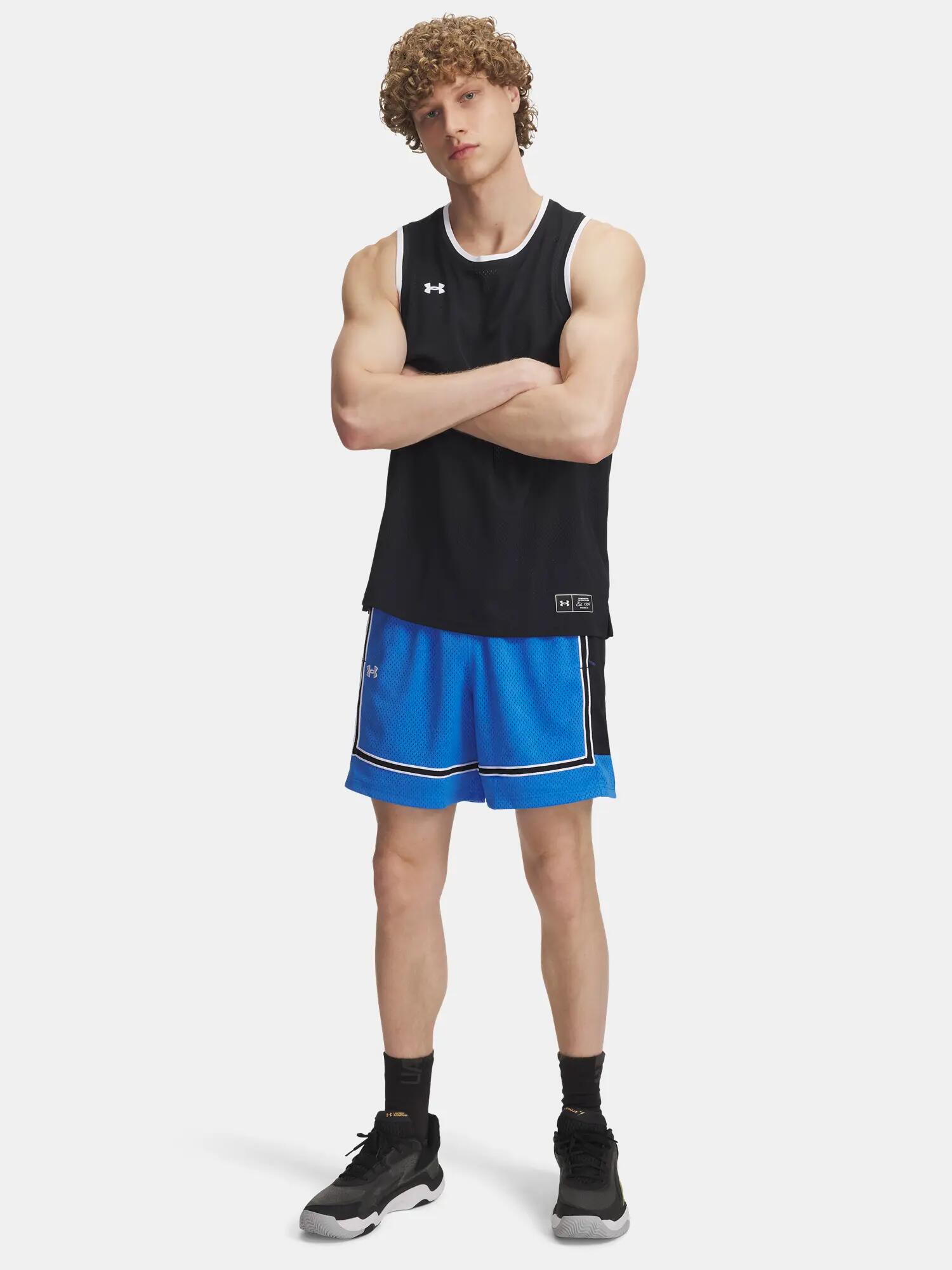 Férfi rövidnadrág Under Armour UA Zone Pro 7in Mesh Short-BLU 4/4