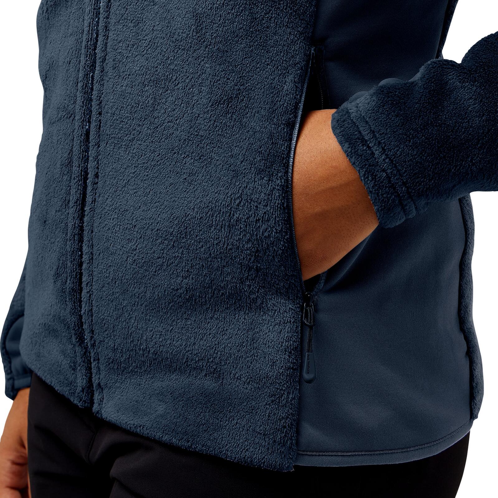 Fleecejacke warm, feuchtigkeitsregulierend, atmungsaktiv Damen - Rotwand FZ W 3/5