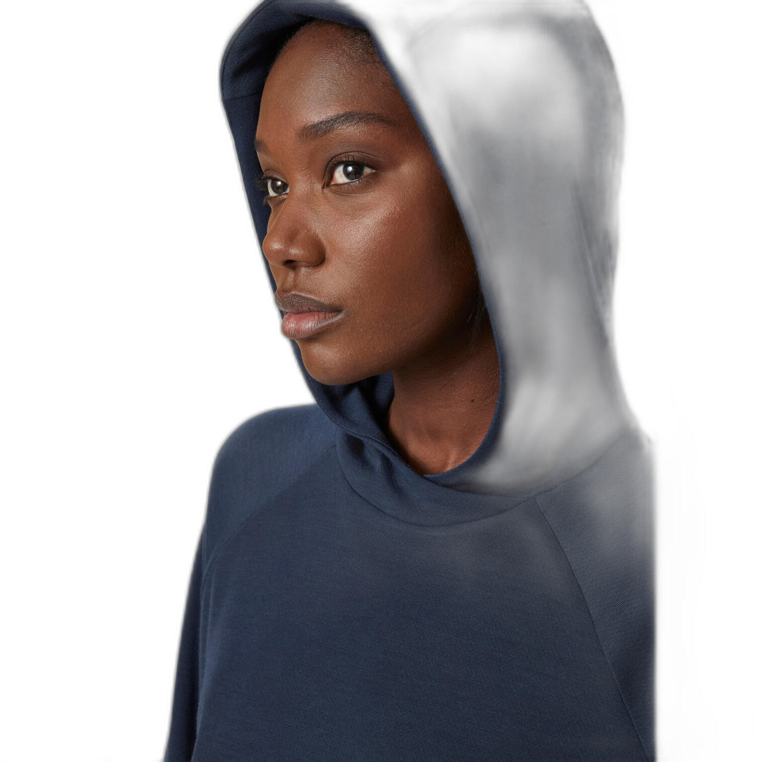Felpa a girocollo con cappuccio donna Helly Hansen inshore 5/7