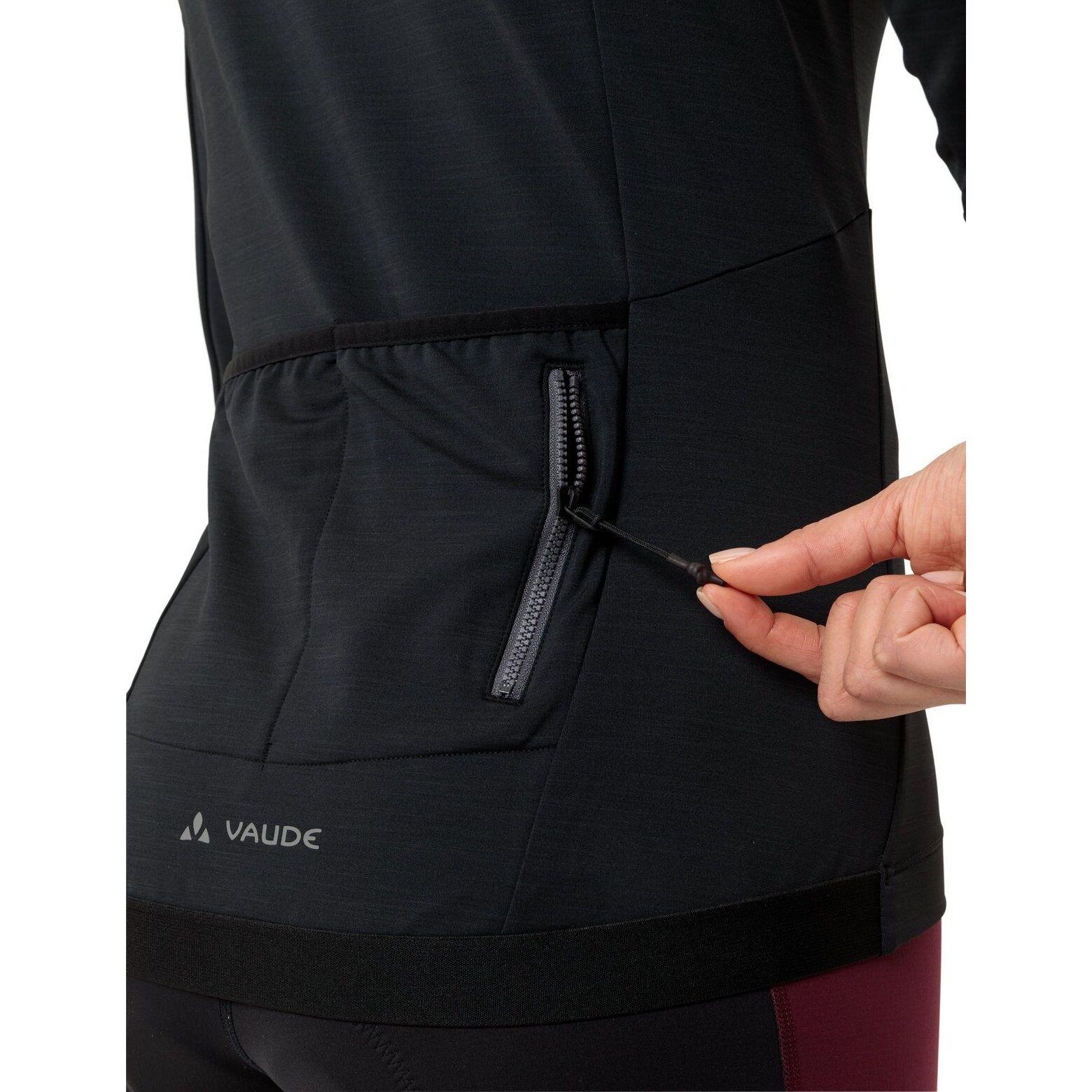 Maillot manches longues half-zip femme VAUDE Kuro 5/6