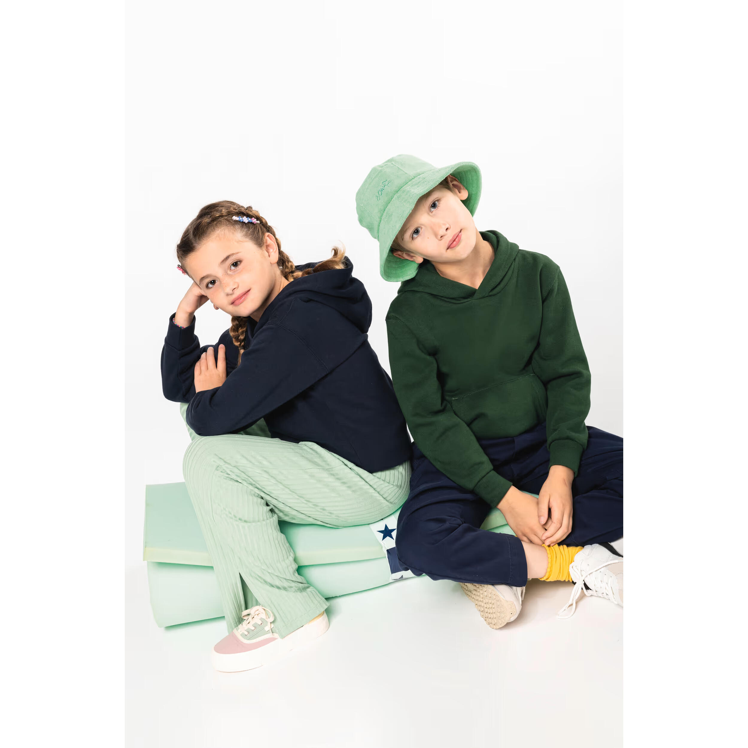 Sweatshirt à capuche enfant Kariban 3/3