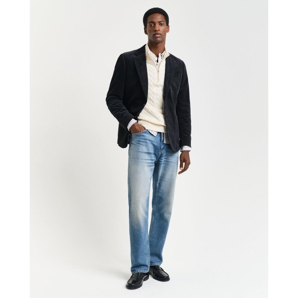 Pullover mezza zip in maglia di cotone Gant 4/4