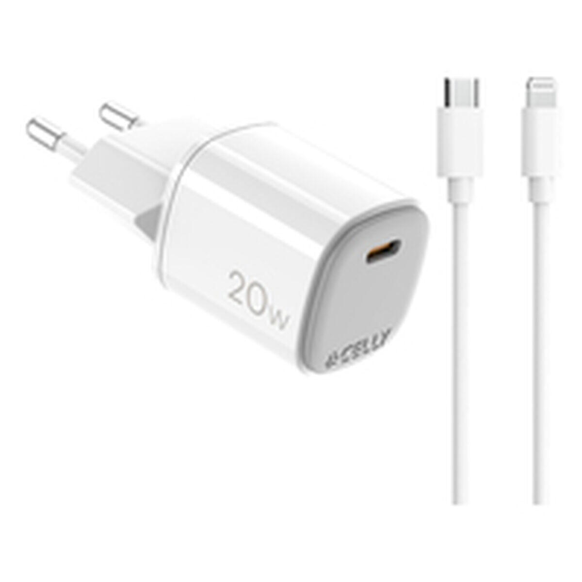 Cavo USB CELLY UPTC1USBC20WCTL Bianco 3/5