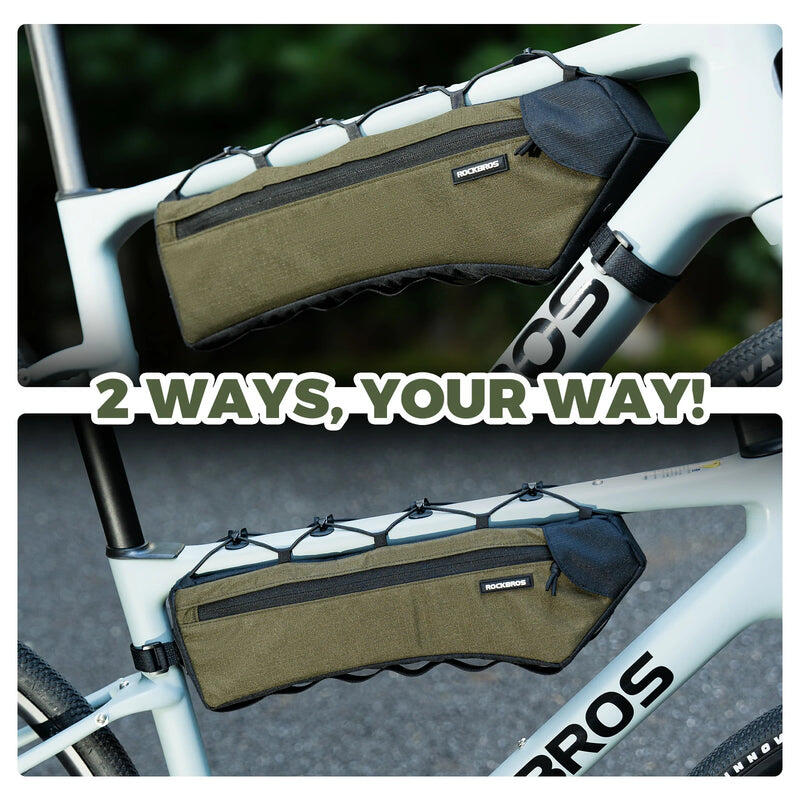 Sacoche vélo avec fermeture éclair latérale 4/6