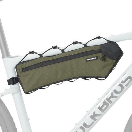 Fahrradtasche mit seitlichem Reißverschluss