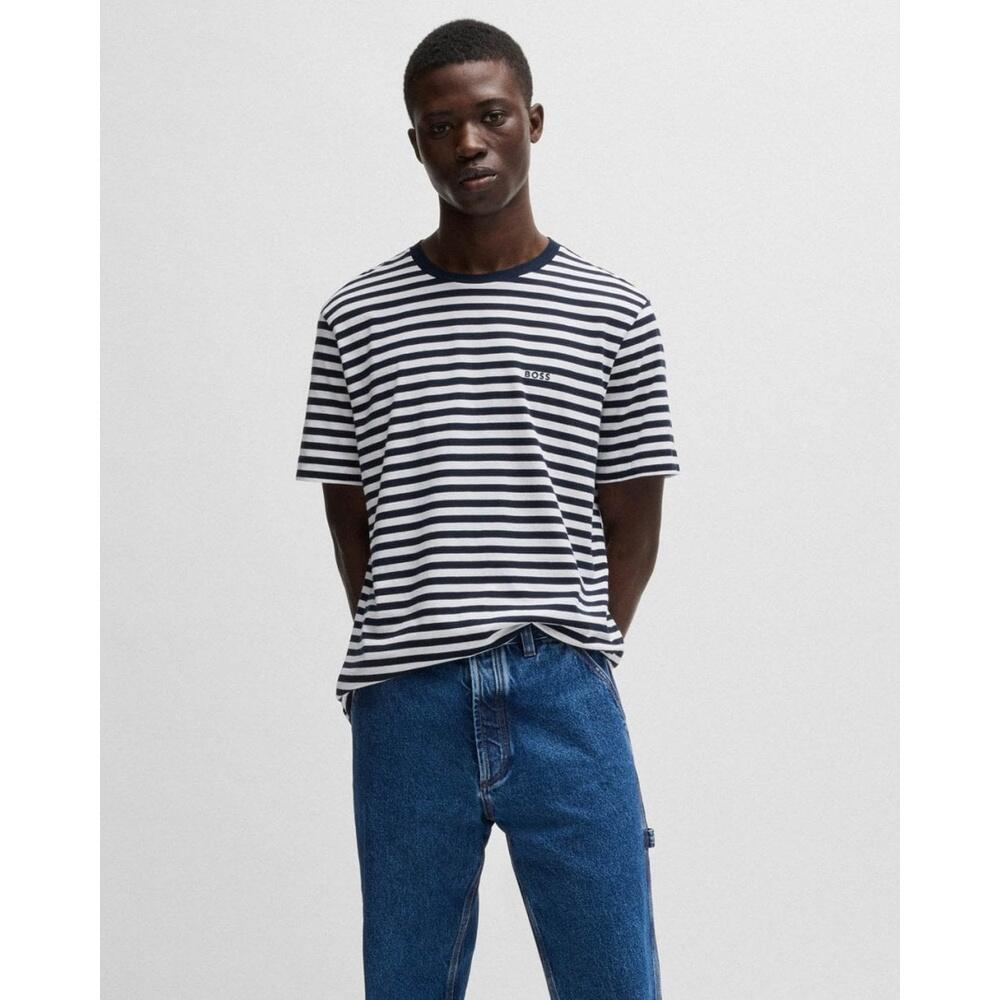 Camiseta BOSS TalesStripe 10252438 3/5