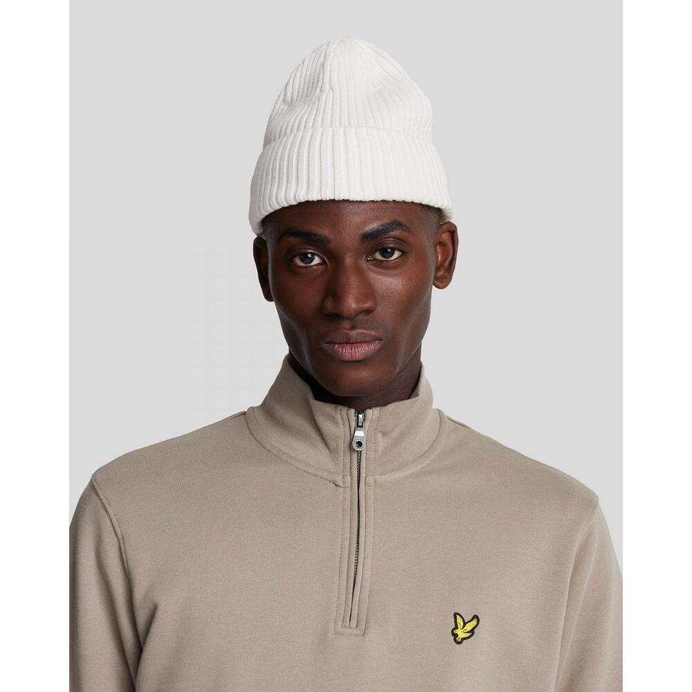 Jersey de algodón merino con cremallera de cuarto. Lyle & Scott 3/7