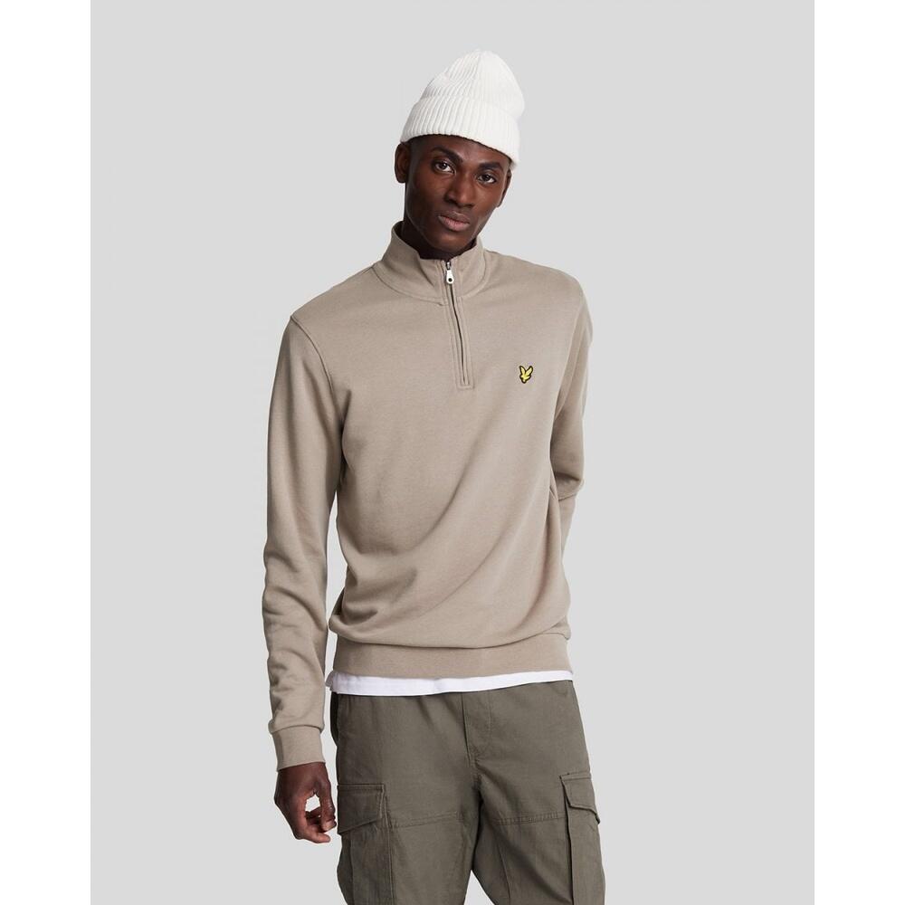 Jersey de algodón merino con cremallera de cuarto. Lyle & Scott 5/7
