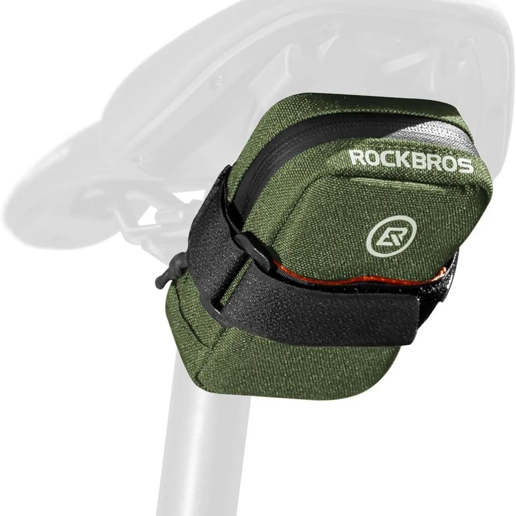 Rockbros saddlebag with CO2 cartridge holder
