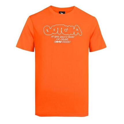 Camiseta Gotcha Shifty Naranja para Hombre