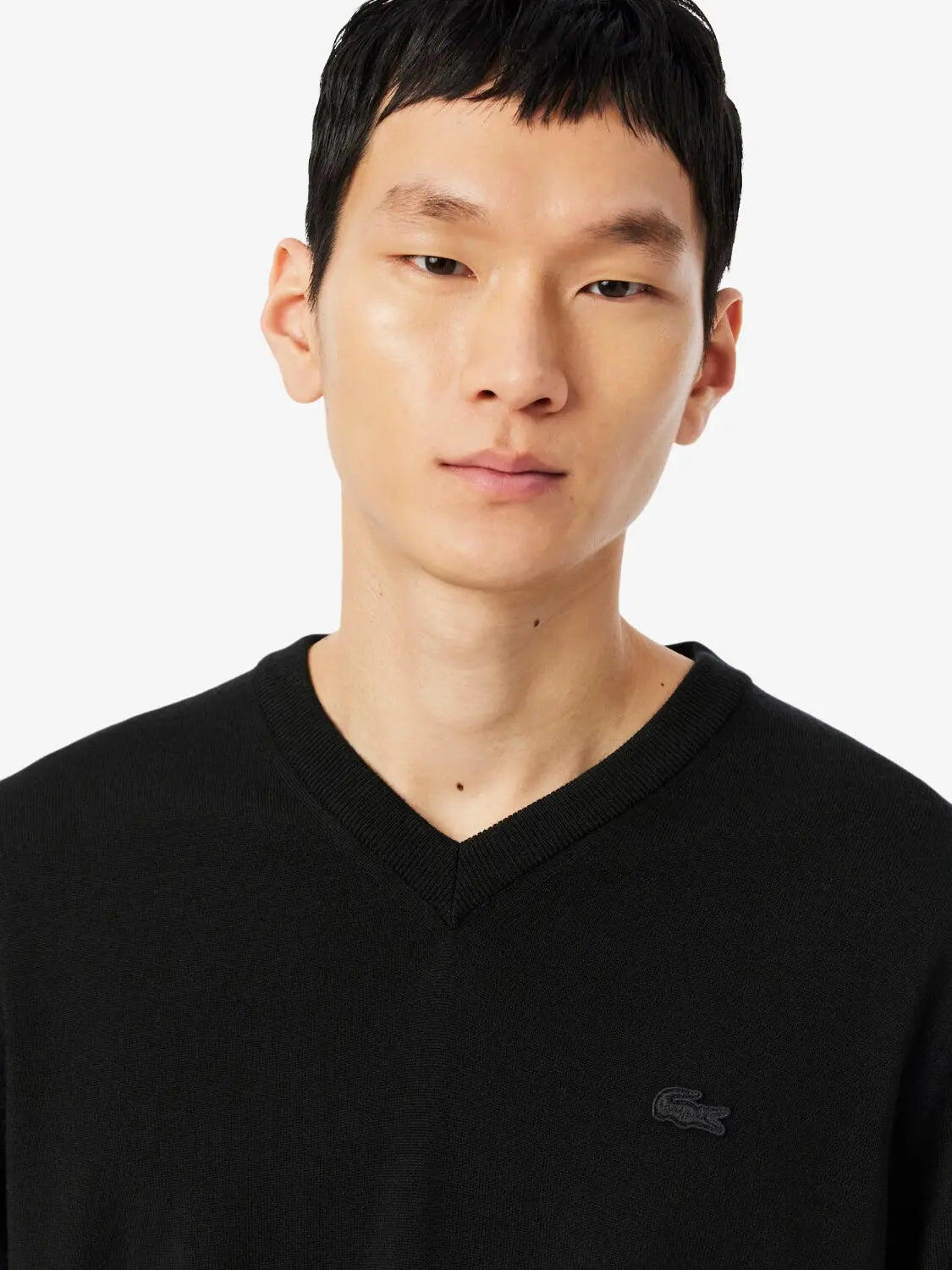 Pull col V Lacoste en laine - Homme 2/6