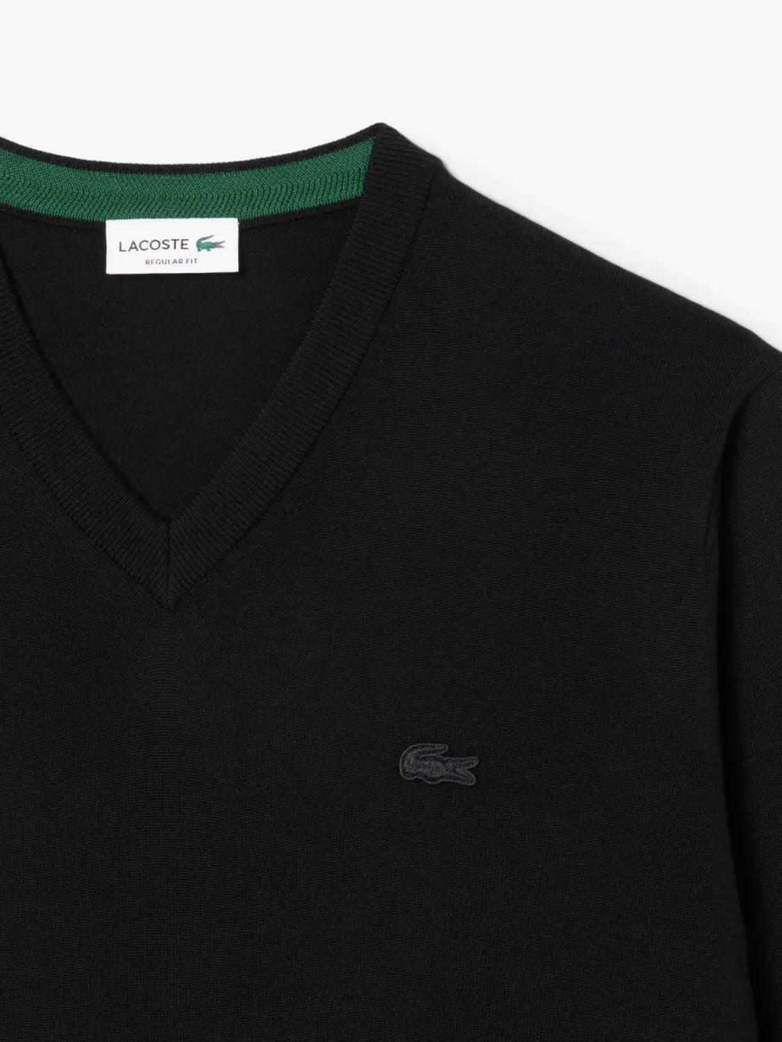 Pull col V Lacoste en laine - Homme 5/6