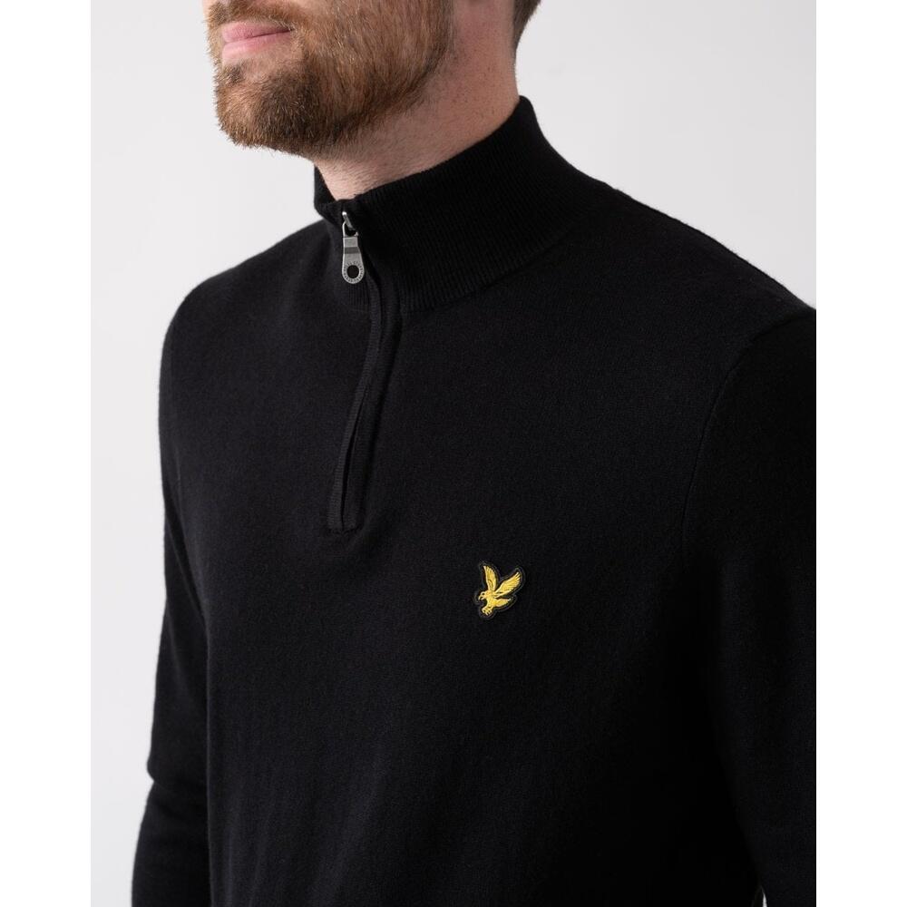 Sudadera con cremallera 1/4 de algodón merino Lyle & Scott 4/7