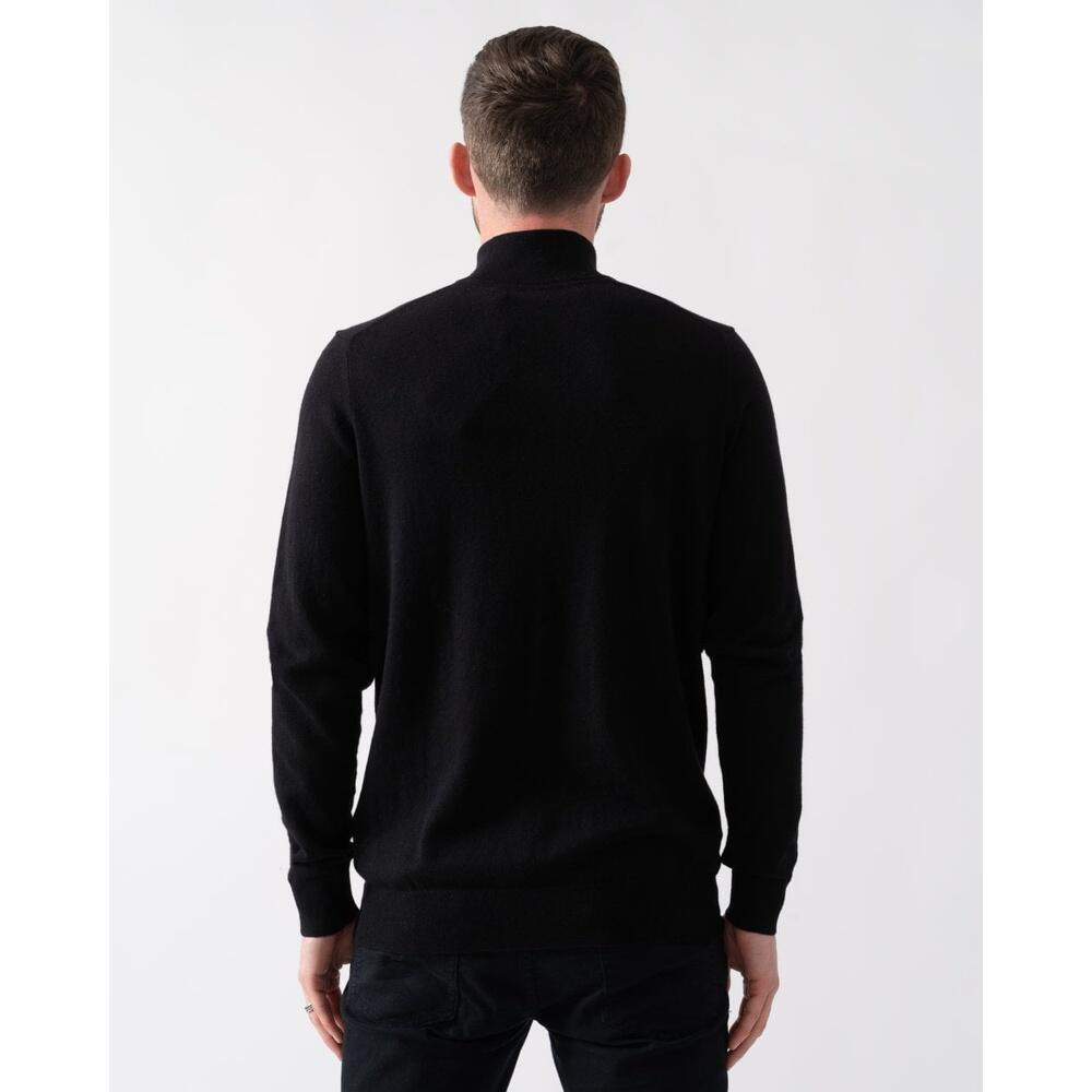 Sudadera con cremallera 1/4 de algodón merino Lyle & Scott 2/7
