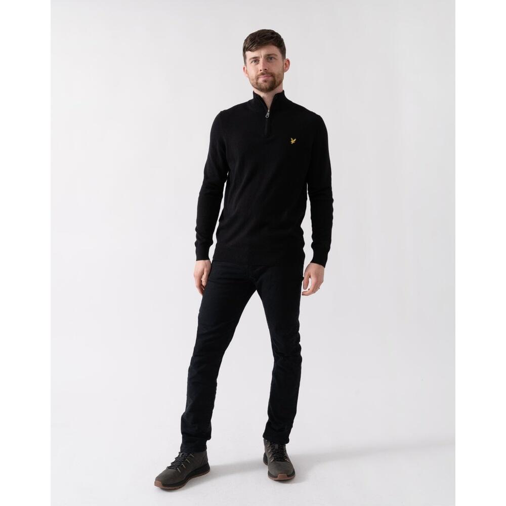Sudadera con cremallera 1/4 de algodón merino Lyle & Scott 5/7
