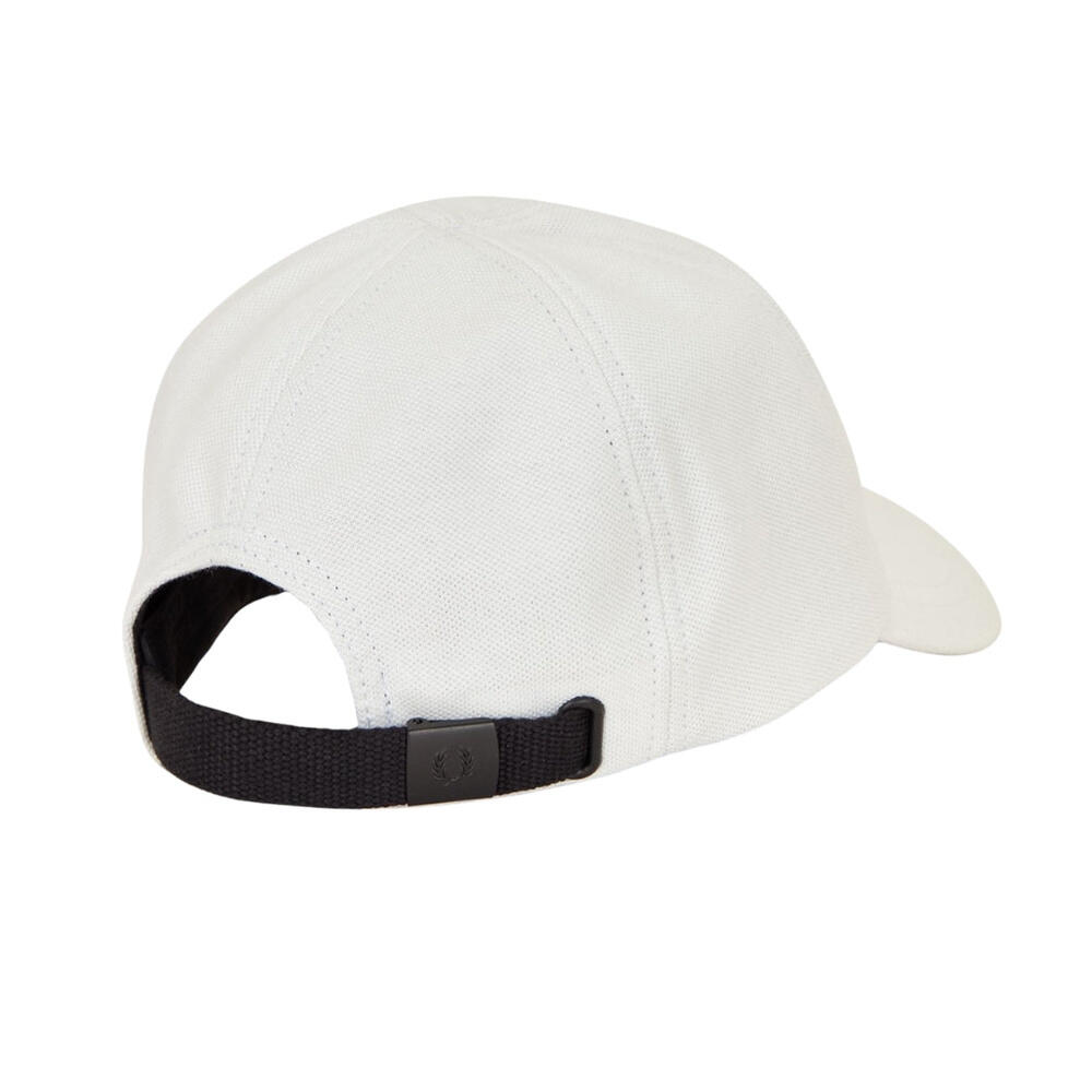 Gorra de Hombre Fred Perry Material Transpirable Logo Clásico Blanco Nieve 2/2