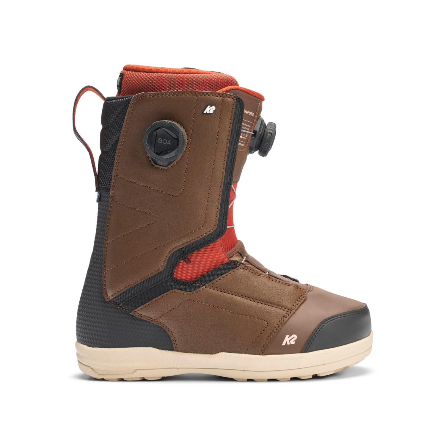 K2 - Boots De Snowboard Hanford Brown Homme - Chaussures Snowboard - Marron - 45 - Decathlon