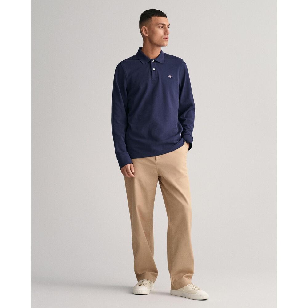 Polo de manga larga Gant para hombre 4/4