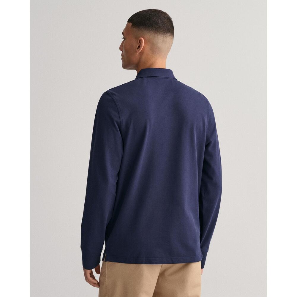 Polo de manga larga Gant para hombre 2/4