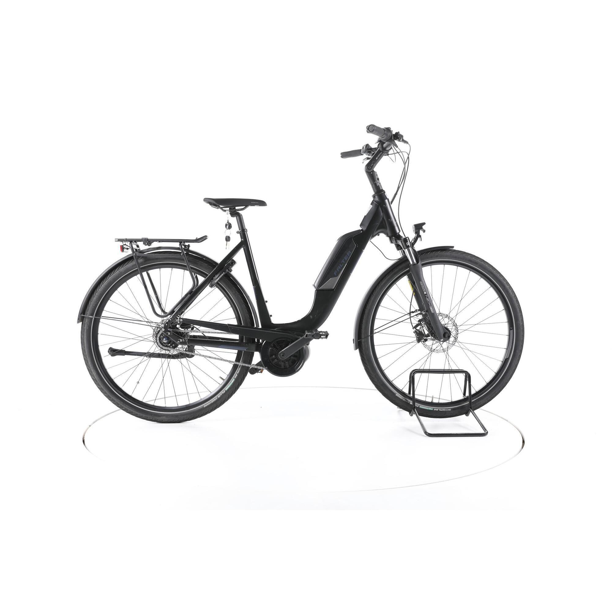 Falter - Reconditionné - Falter E 9.0 Fl City Vélo Électrique Entrée Basse - Bon - Vélo Ville - Noir - 55 - Decathlon