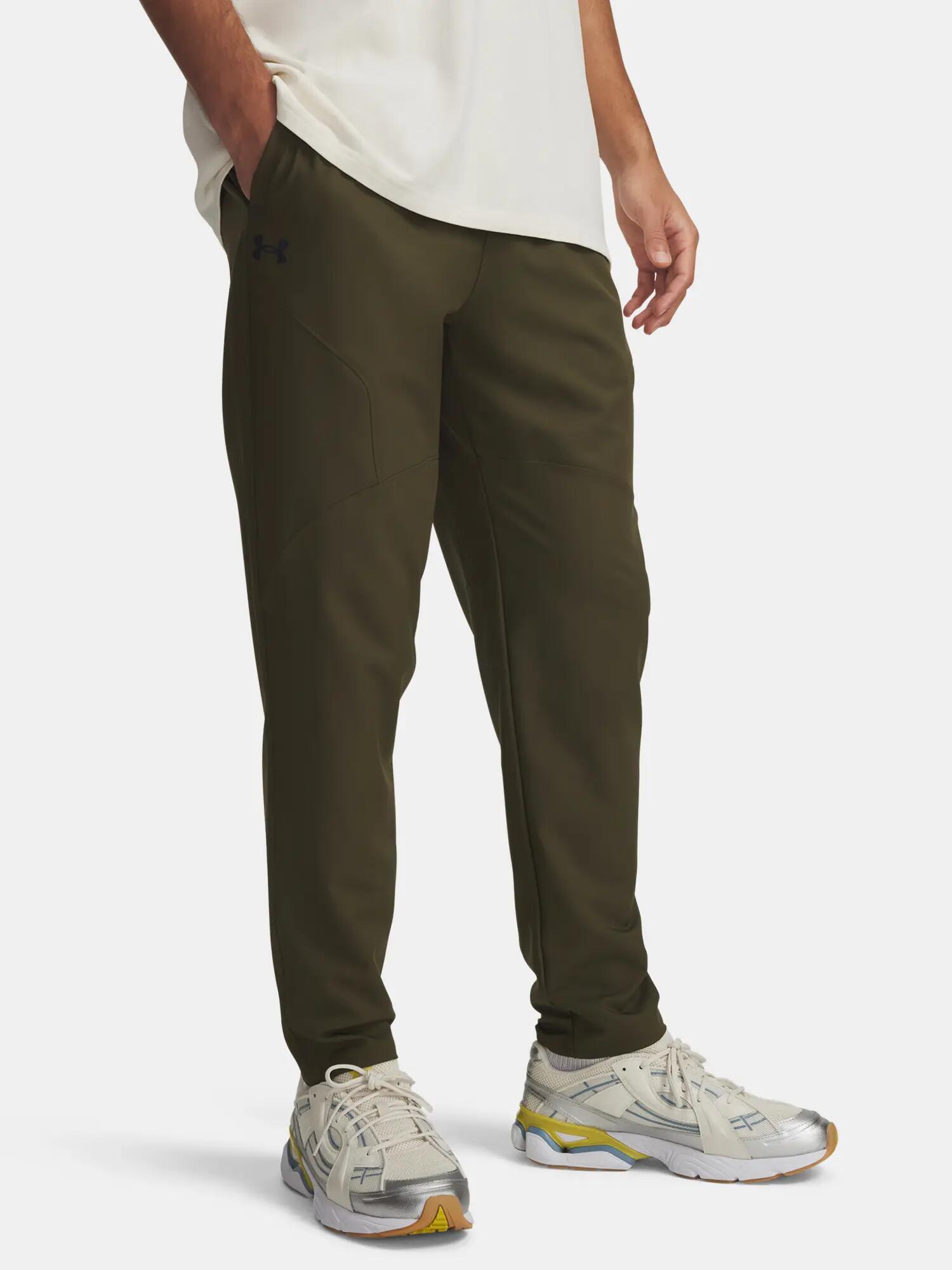 Férfi sportnadrág Under Armour UA Unstoppable Tapered Pants-GRN 1/4